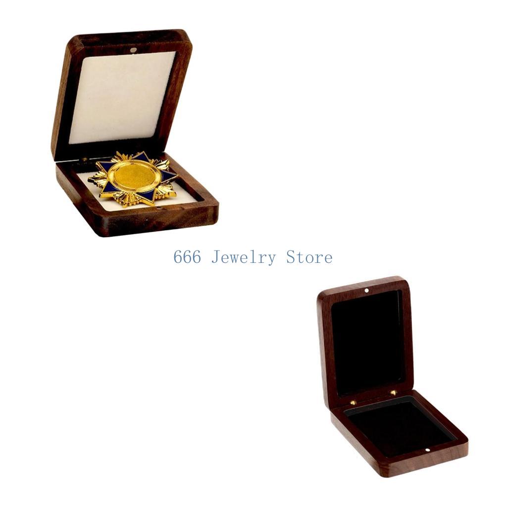 Collectors Coins Jewelry & Watches Of Smithtown Photos - F2TD Tempat Lencana Kayu Wadah Penyimpanan