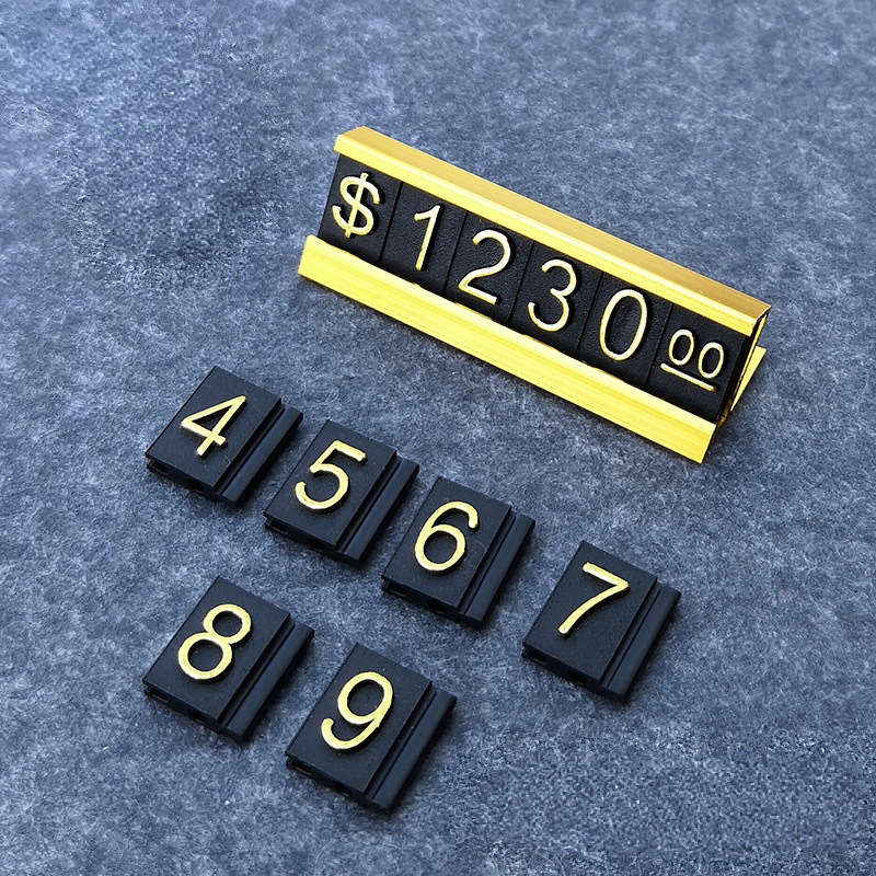 Jewelry Watches For Sale - 30 Set Penyangga Label Harga Aluminium
