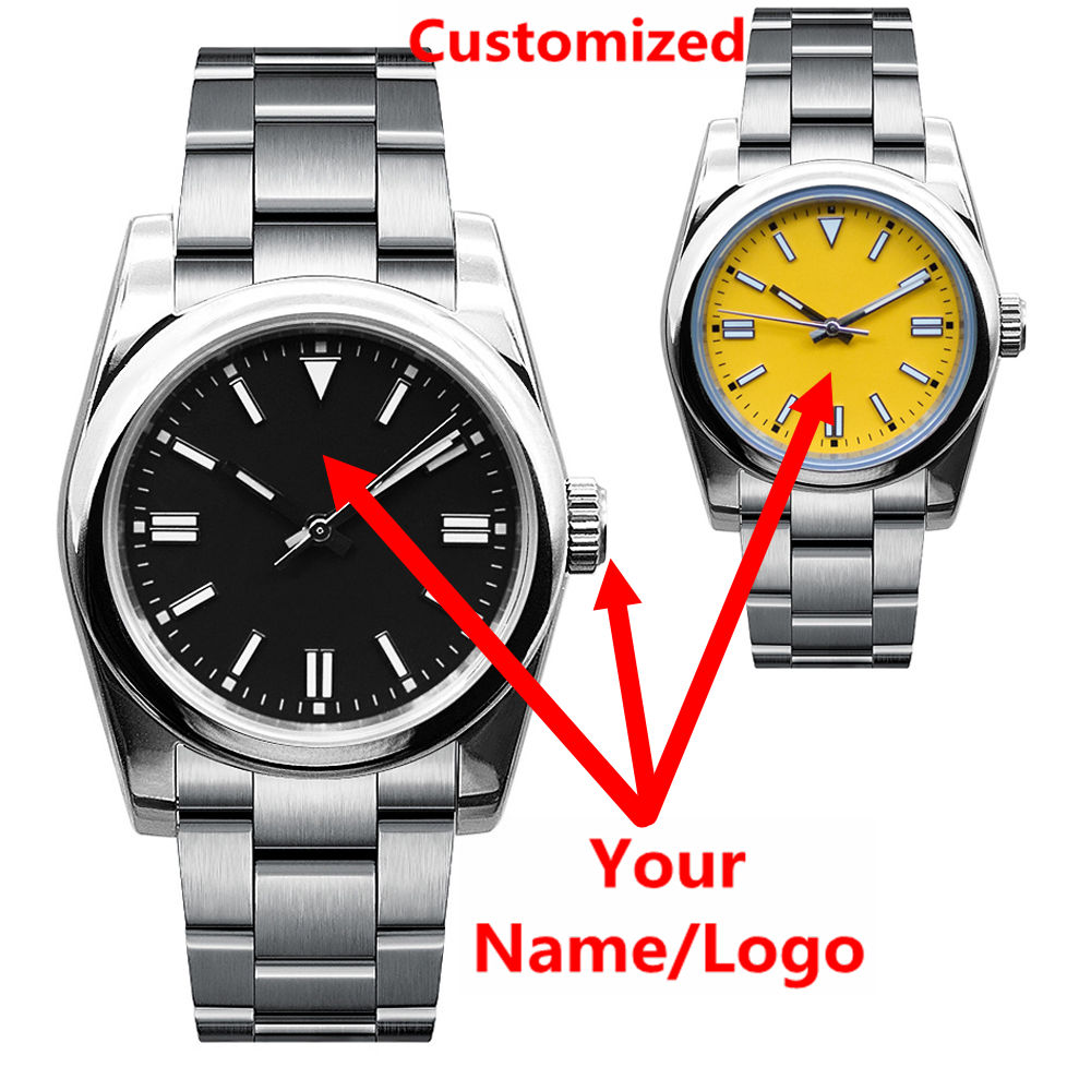 Jewelry And Watches - Jam Tangan Pria Logo Kustom Safir