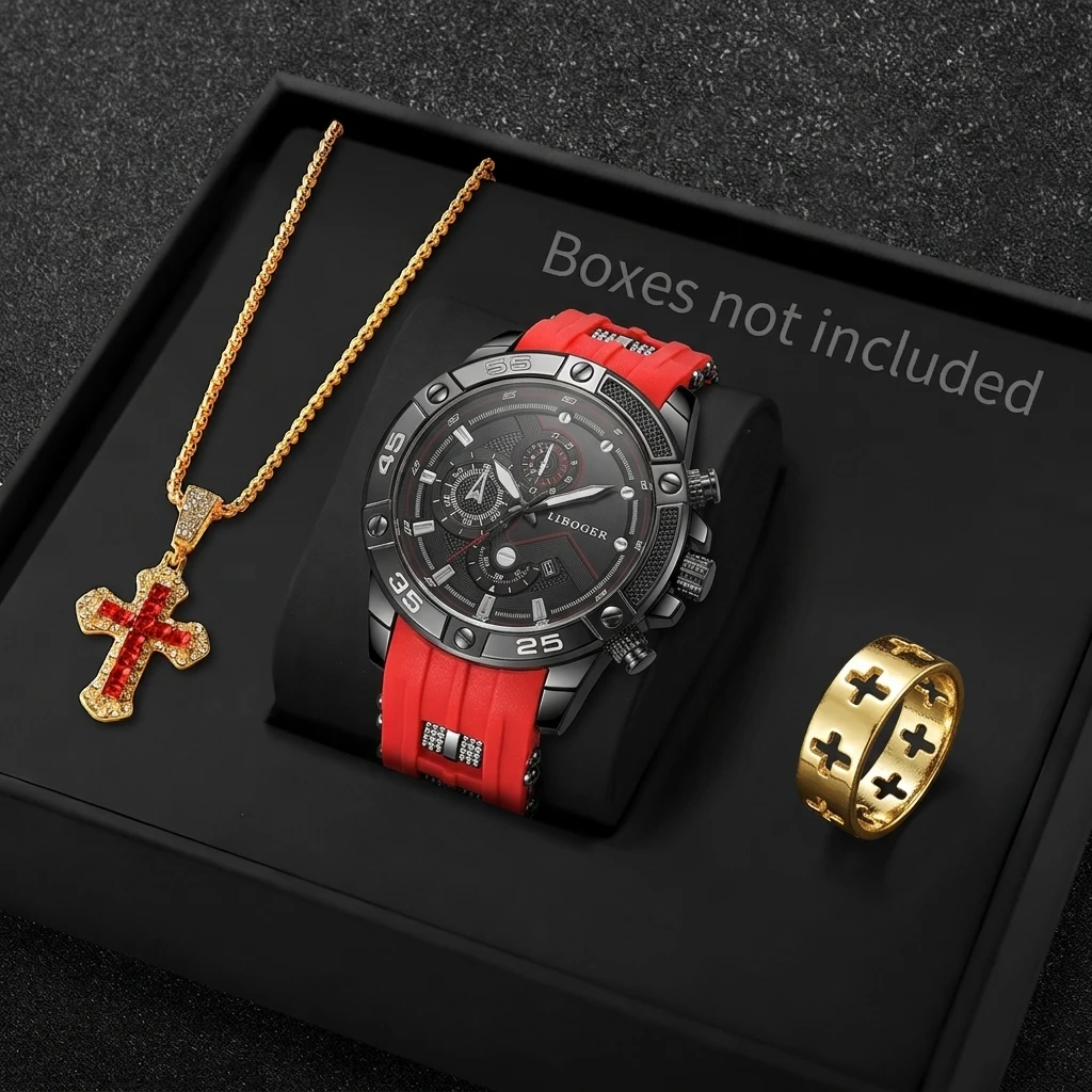 Mystery Jewelry Jar Watches - 3 Buah Jam Tangan Olahraga Pria