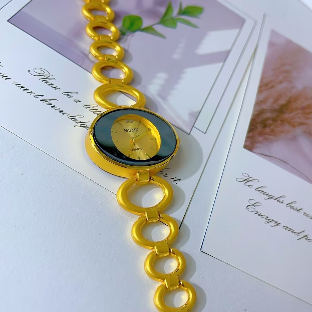 Jewelry And Watches - Jam Tangan Berlapis Emas 24K Amerika