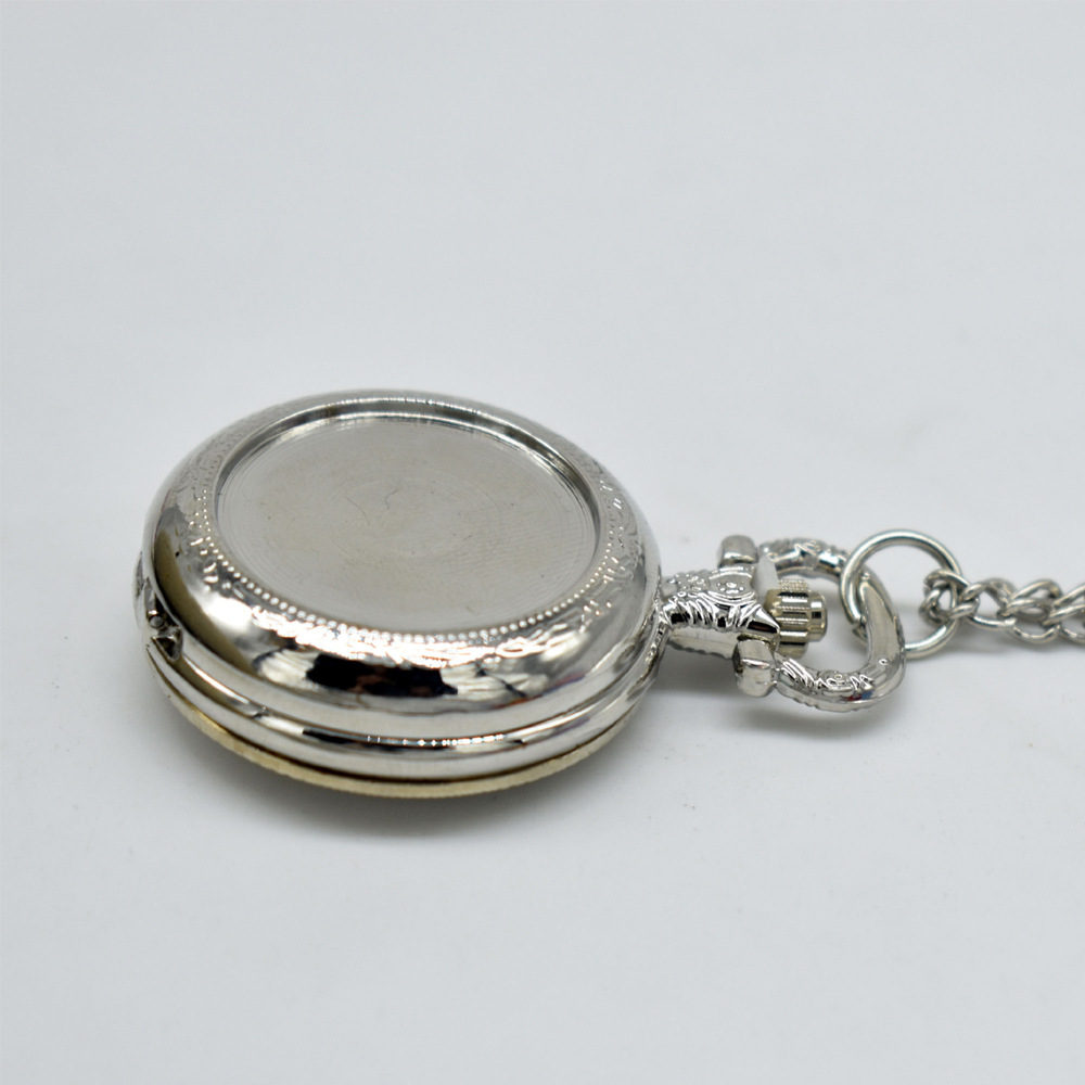 Kalung Liontin Jam Saku Logam  - Jewelry And Watches ulasan dan harga