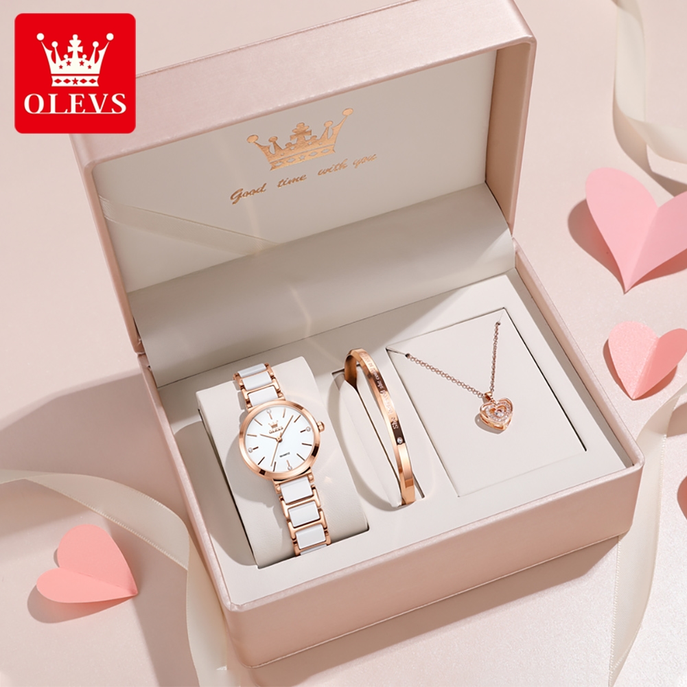 Jam Tangan Wanita OLEVS 5877 M - Jewelry And Watches ulasan dan harga