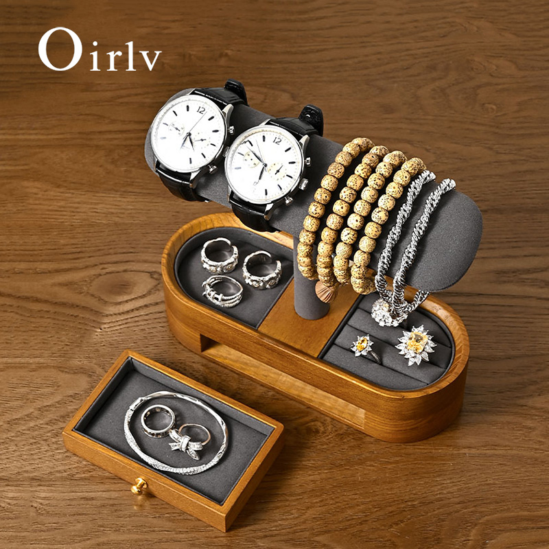 Oirlv Rak Organizer Jam Tangan - Jewelry Box Organizer Watches ulasan dan harga