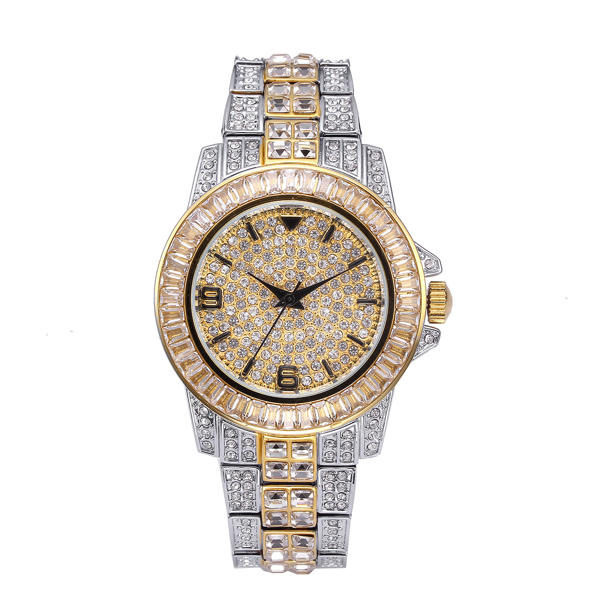 Jam Tangan Quartz Batu Mewah u - Jewelry And Watches ulasan dan harga