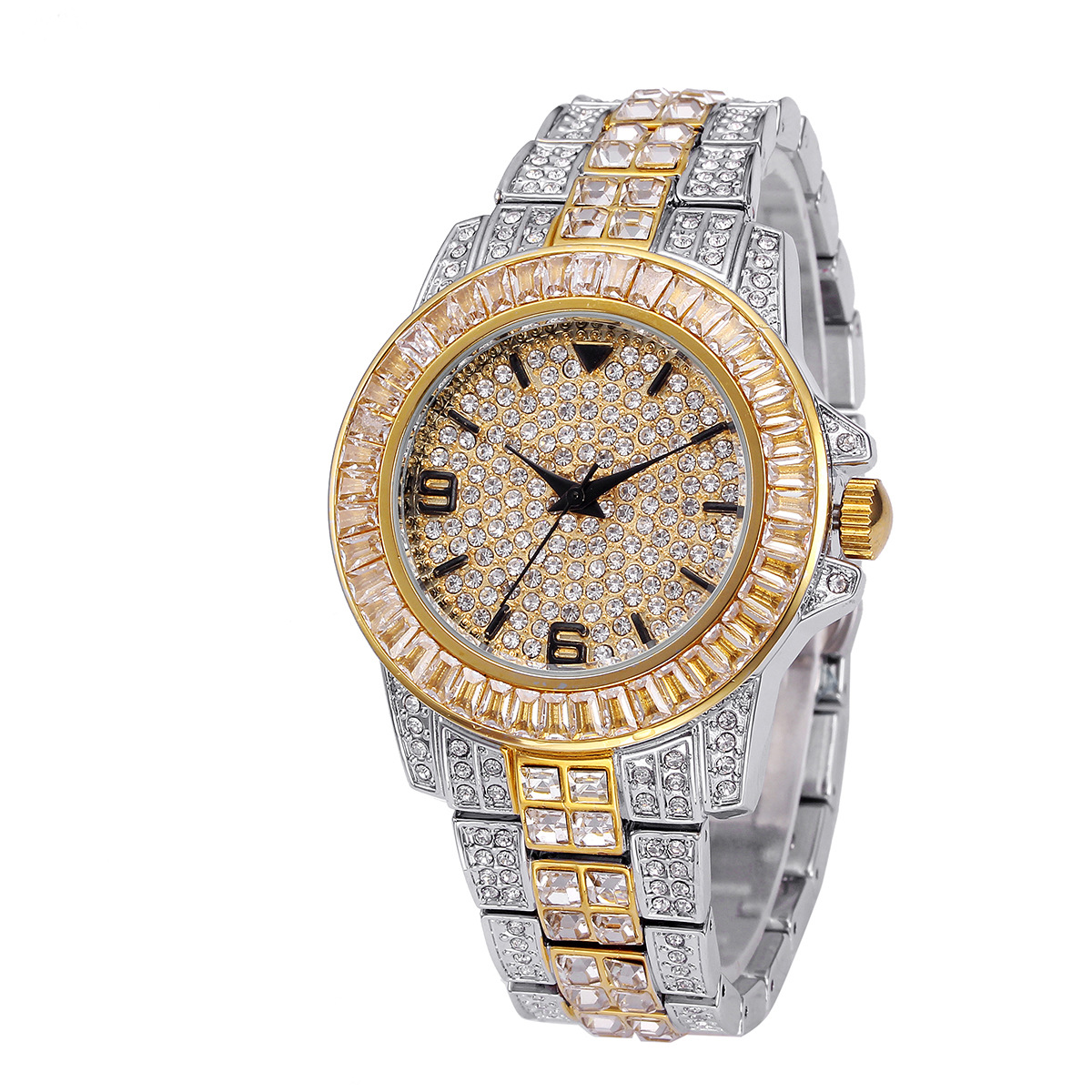 Jam Tangan Quartz Batu Mewah u - Jewelry And Watches ulasan dan harga
