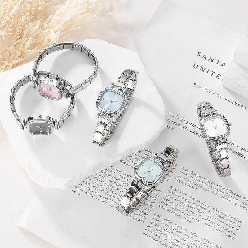 Jam Tangan Modis Konektor Baja - Jewelry Watches For Sale ulasan dan harga
