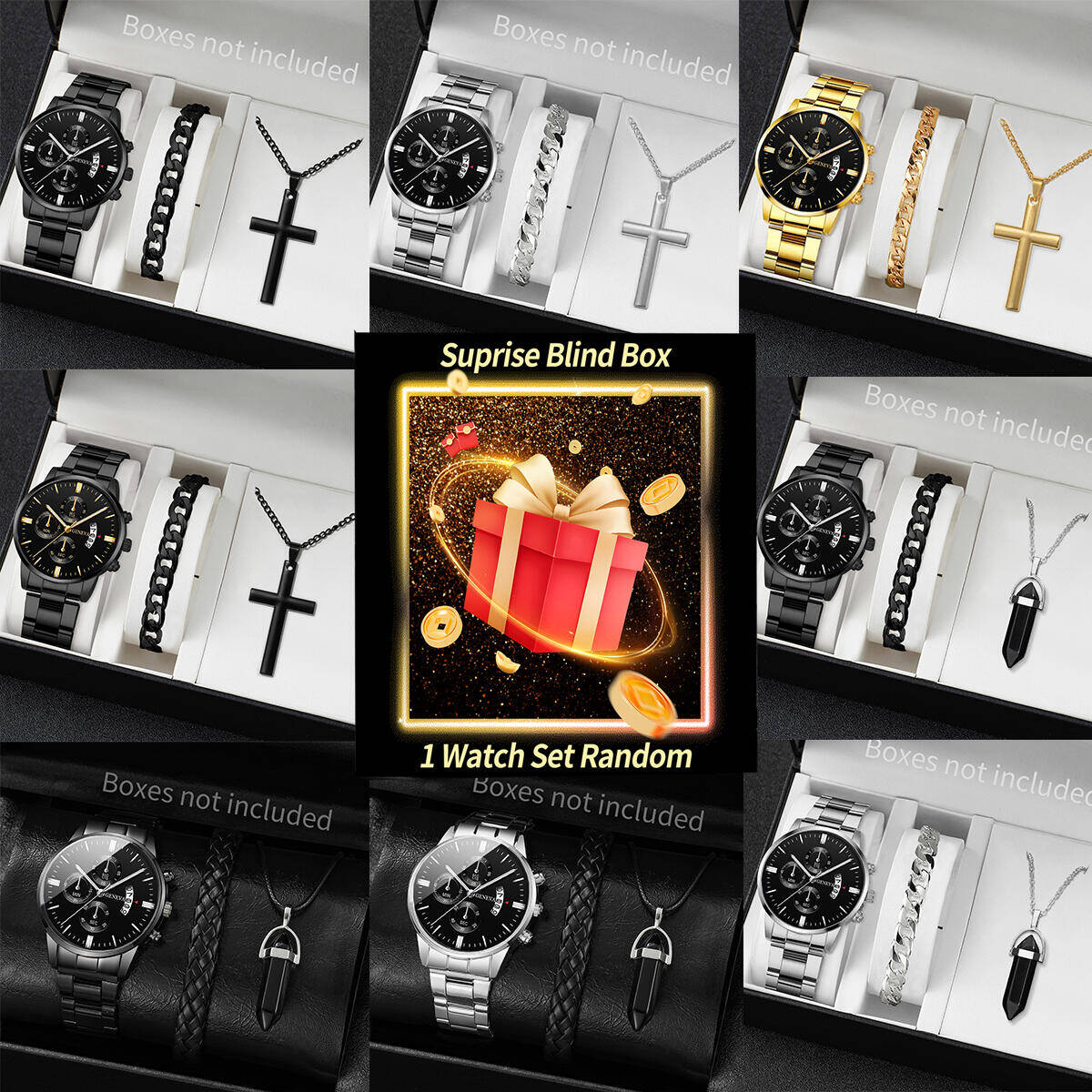 Jam Tangan Misteri Kejutan Kot - Jewelry And Watches ulasan dan harga